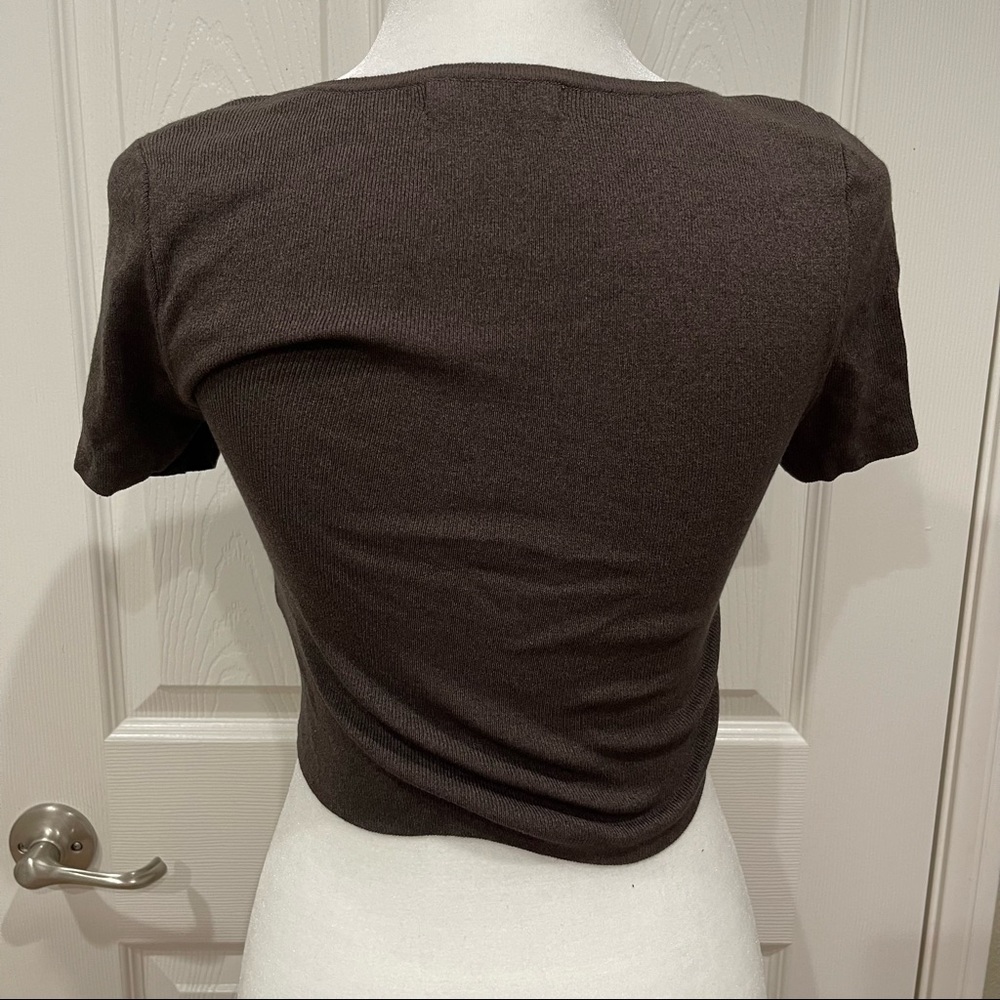 Glassons Ring Front Cropped Tee - image 3